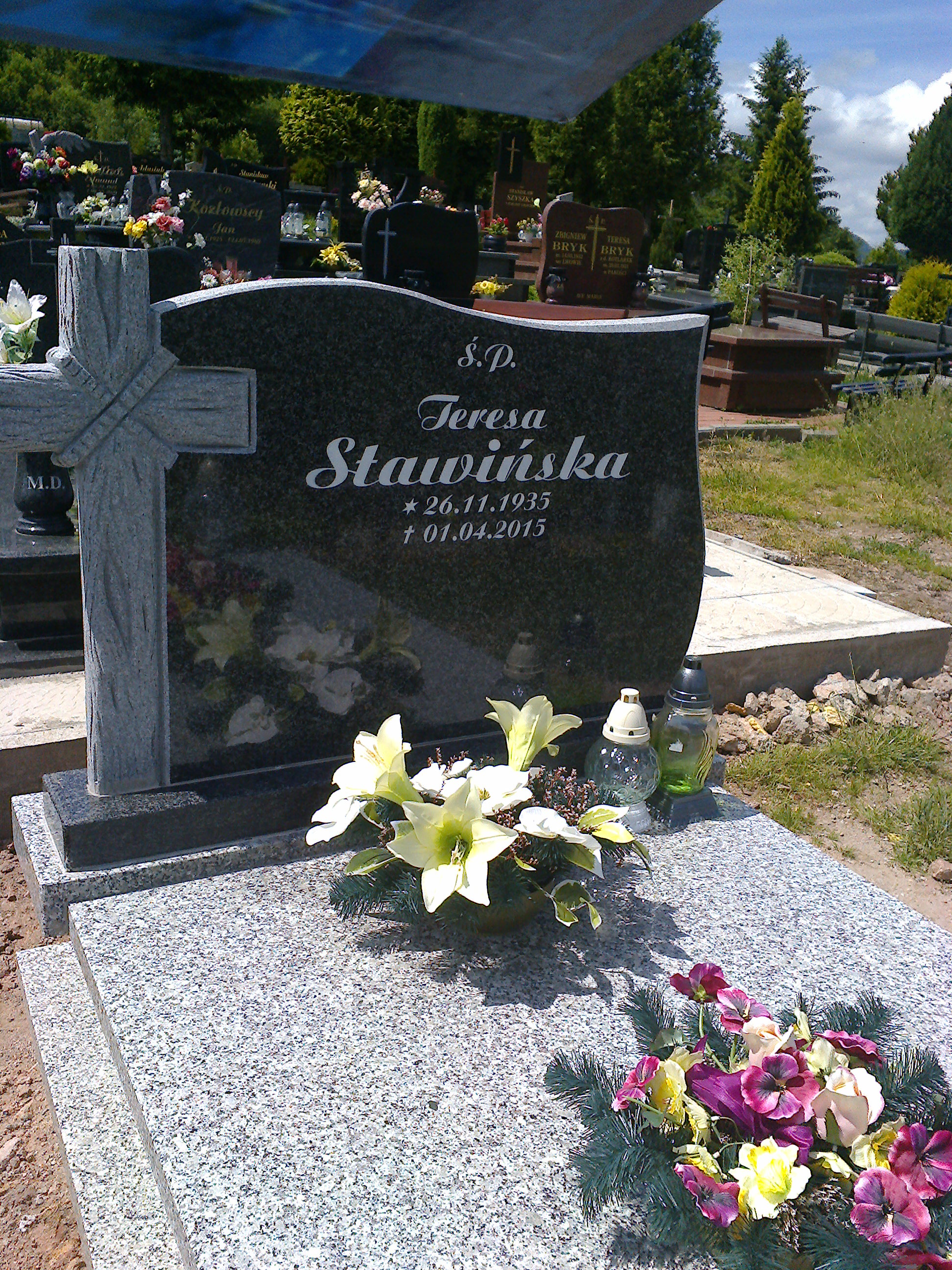 Teresa Stawińska  1935 Głuszyca - Grobonet - Wyszukiwarka osób pochowanych