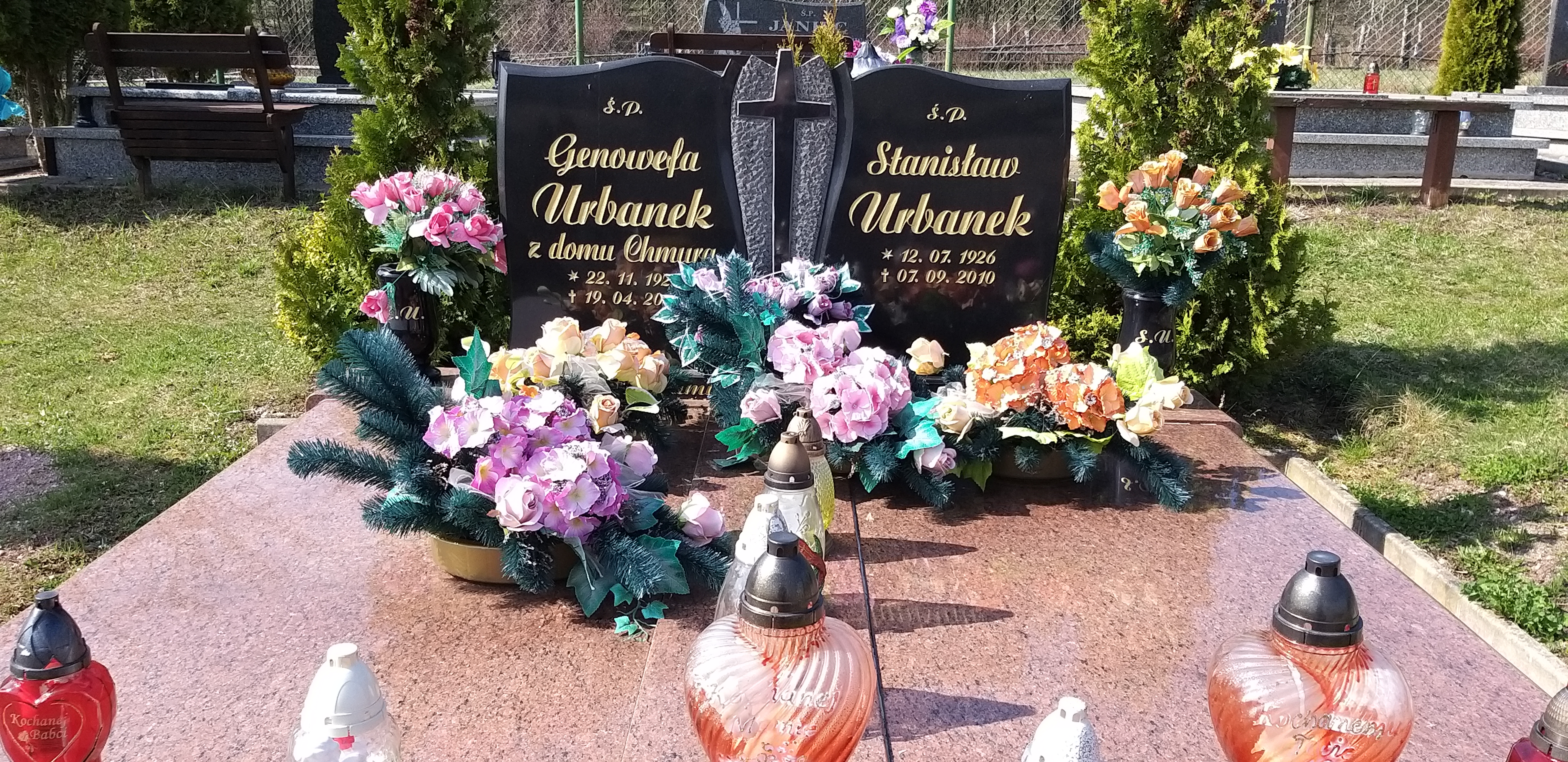 Grób Genowefa URBANEK