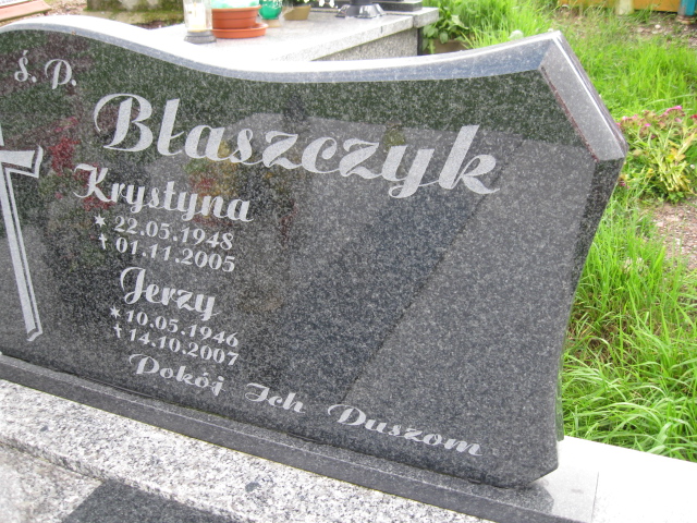 Jerzy Błaszczyk 1946 Głuszyca - Grobonet - Wyszukiwarka osób pochowanych