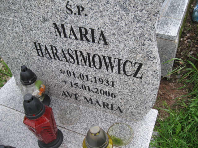 Maria Harasimowicz 1931 Głuszyca - Grobonet - Wyszukiwarka osób pochowanych