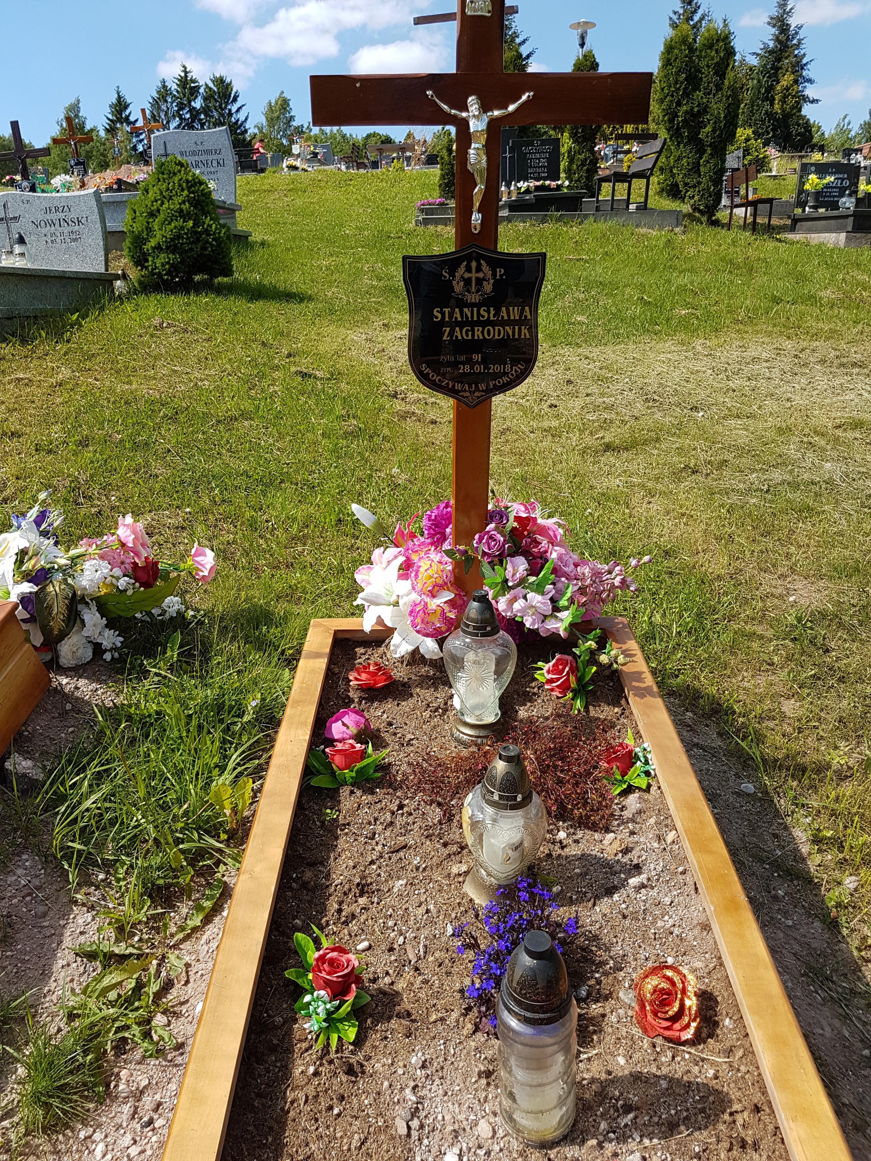 Stanisława ZAGRODNIK 1927 Głuszyca - Grobonet - Wyszukiwarka osób pochowanych