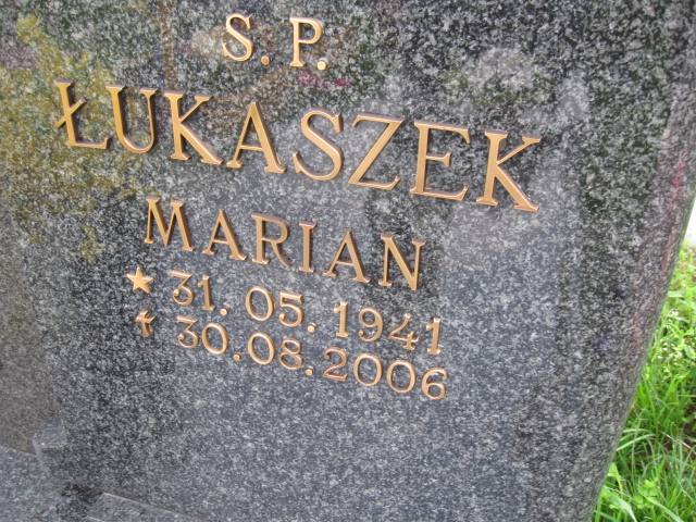 Jerzy Łukaszek 1962 Głuszyca - Grobonet - Wyszukiwarka osób pochowanych