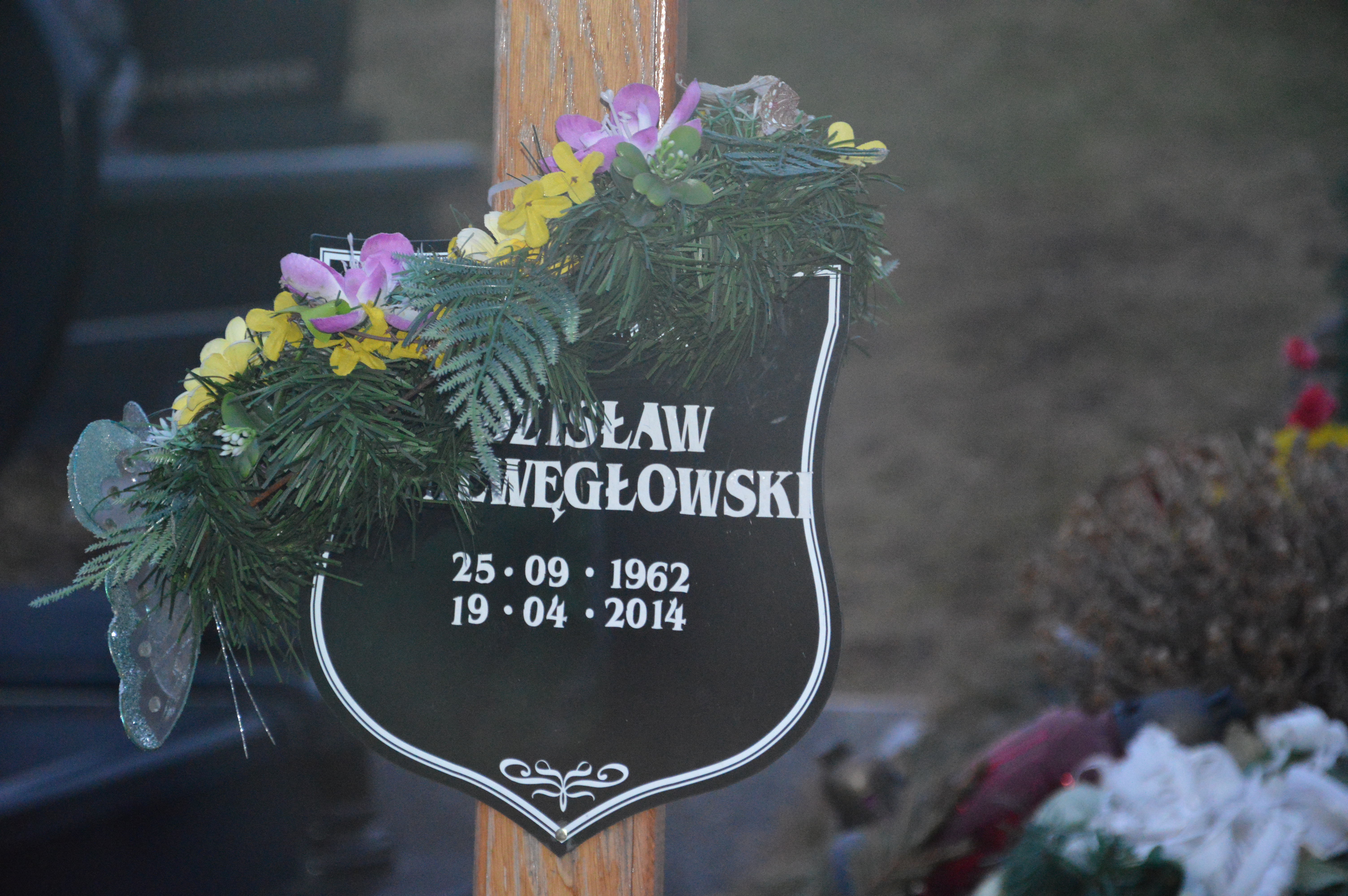 Grób Zdzisław Niewęgłowski