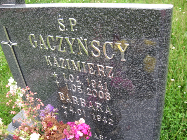 Kazimierz Gaczyński 1941 Głuszyca - Grobonet - Wyszukiwarka osób pochowanych