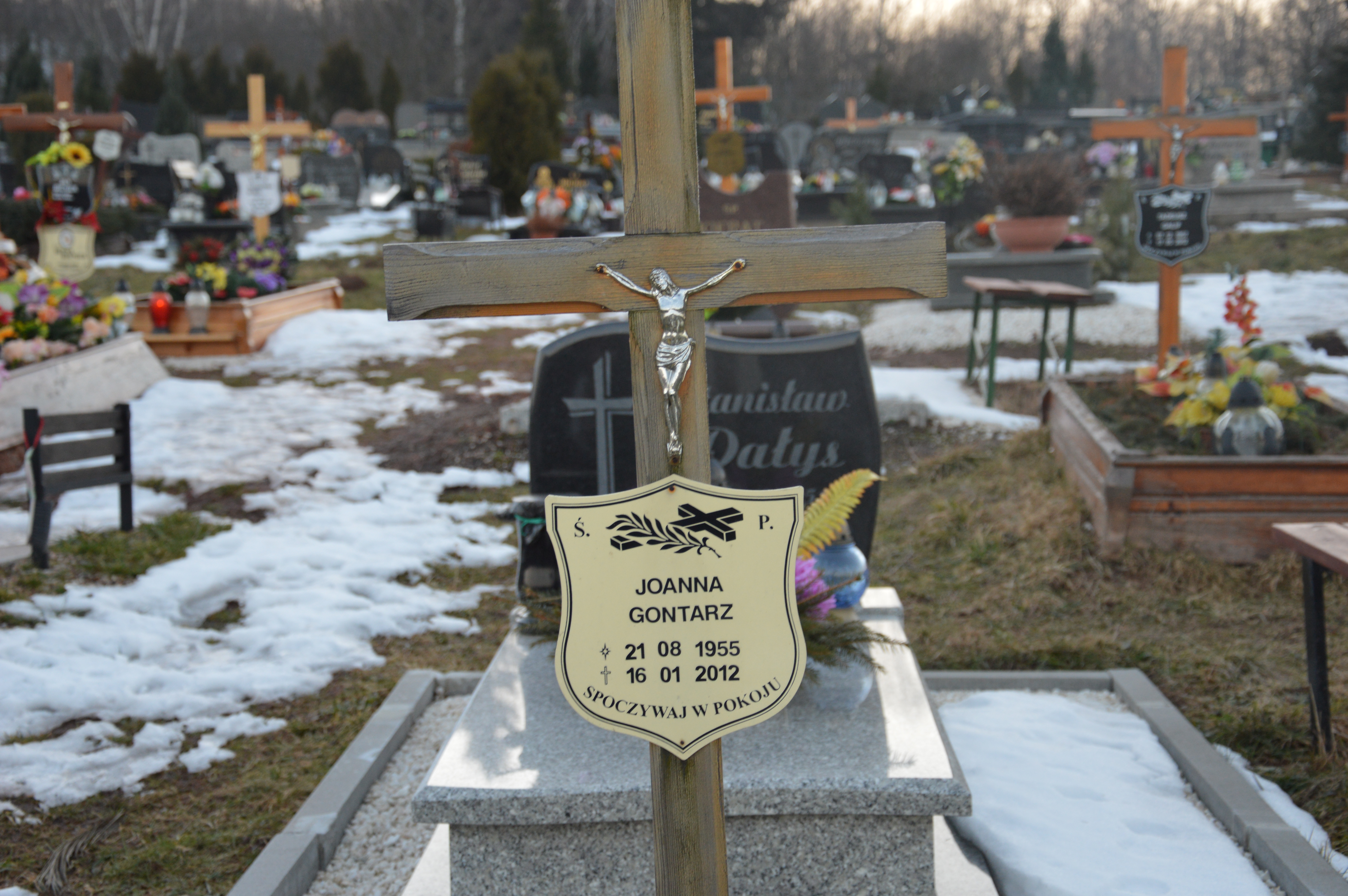 Joanna Gontarz 1955 Głuszyca - Grobonet - Wyszukiwarka osób pochowanych