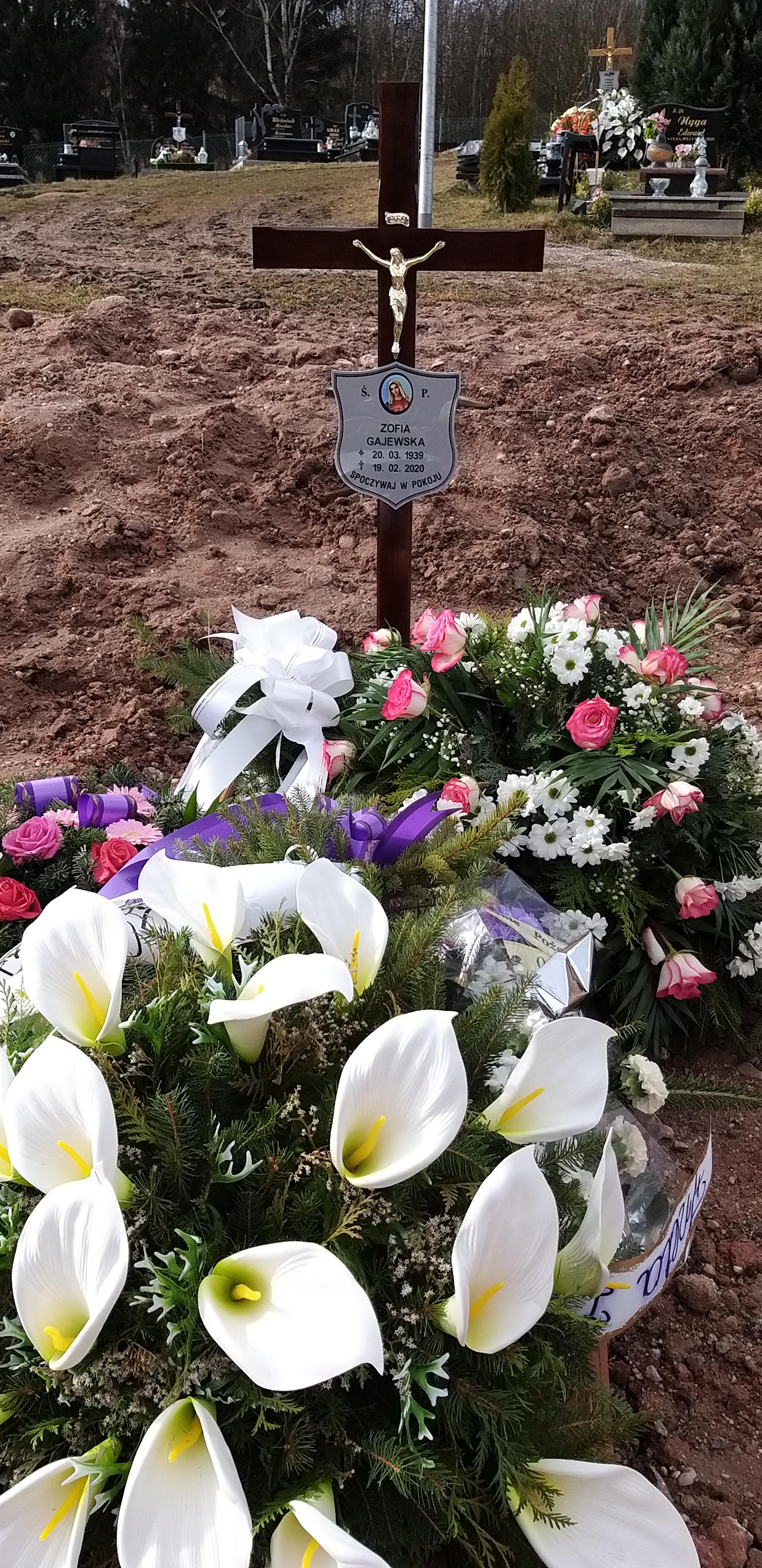 Zofia GAJEWSKA 1939 Głuszyca - Grobonet - Wyszukiwarka osób pochowanych