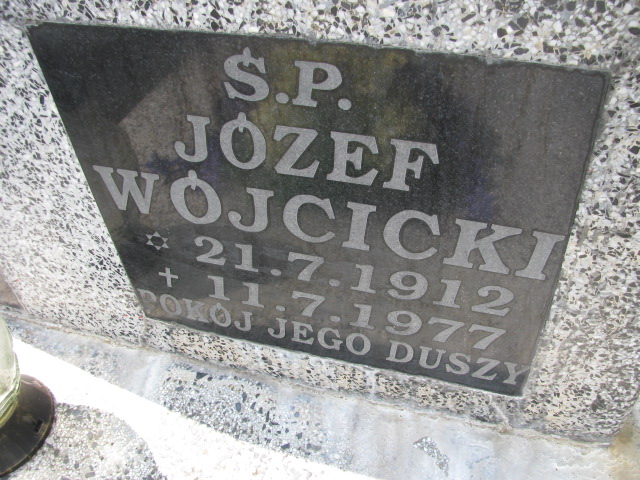 Józef Wójcicki 1912 Głuszyca - Grobonet - Wyszukiwarka osób pochowanych