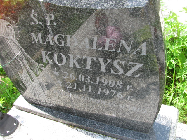 Magdalena Koktysz 1908 Głuszyca - Grobonet - Wyszukiwarka osób pochowanych