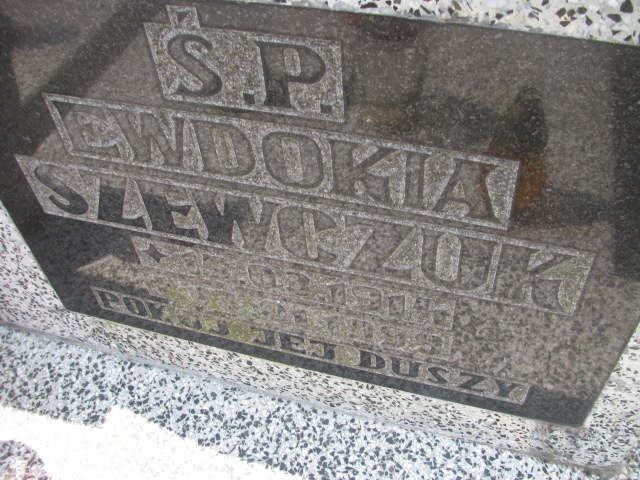 Ewdokia Szewczuk 1914 Głuszyca - Grobonet - Wyszukiwarka osób pochowanych