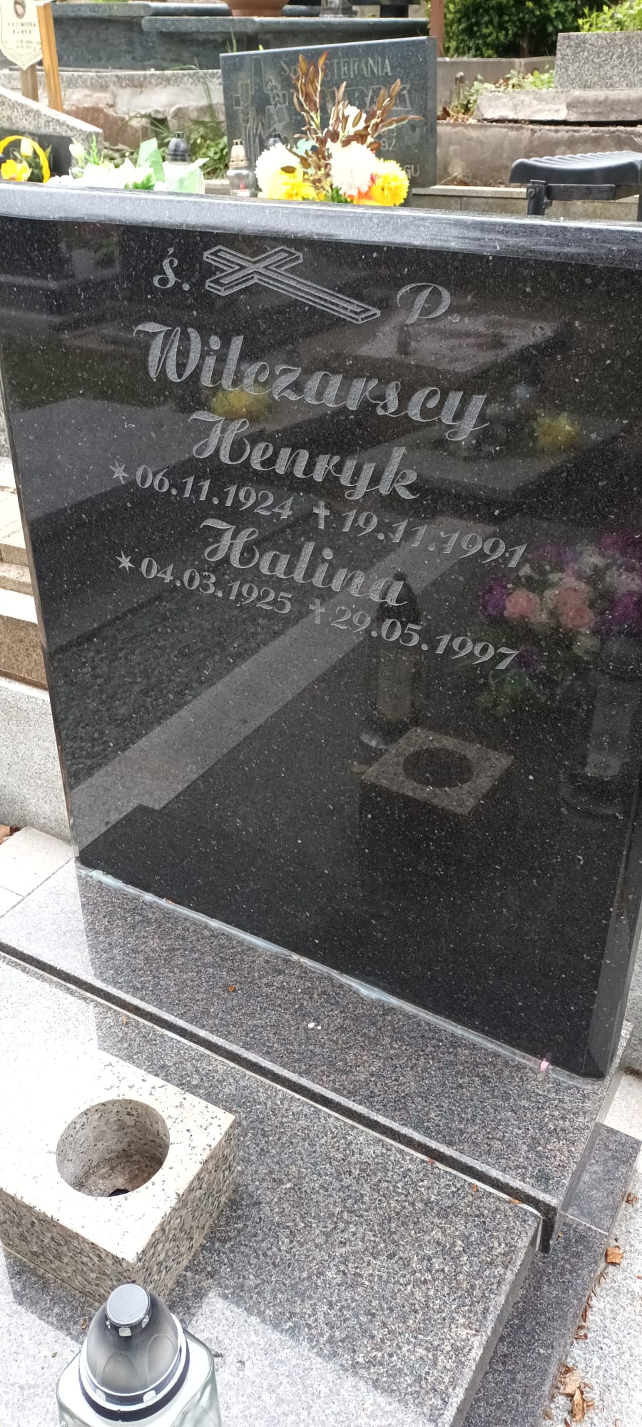 Grób Halina Wilczarska