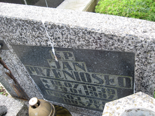 Jan Przeniosło 1939 Głuszyca - Grobonet - Wyszukiwarka osób pochowanych