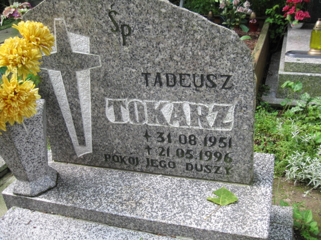 Tadeusz Tokarz 1951 Głuszyca - Grobonet - Wyszukiwarka osób pochowanych