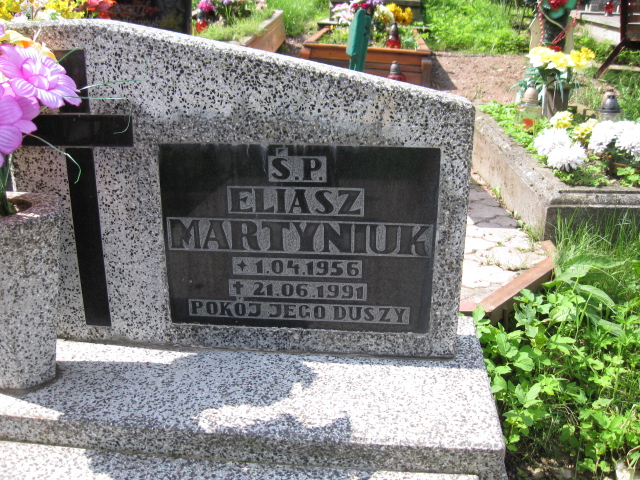 Eliasz Martyniuk 1956 Głuszyca - Grobonet - Wyszukiwarka osób pochowanych