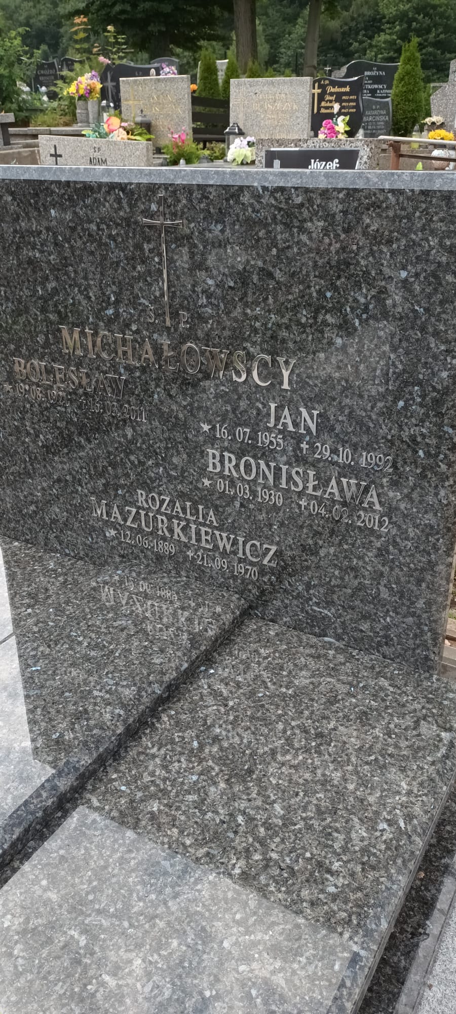Rozalia Mazurkiewicz 1889 Głuszyca - Grobonet - Wyszukiwarka osób pochowanych