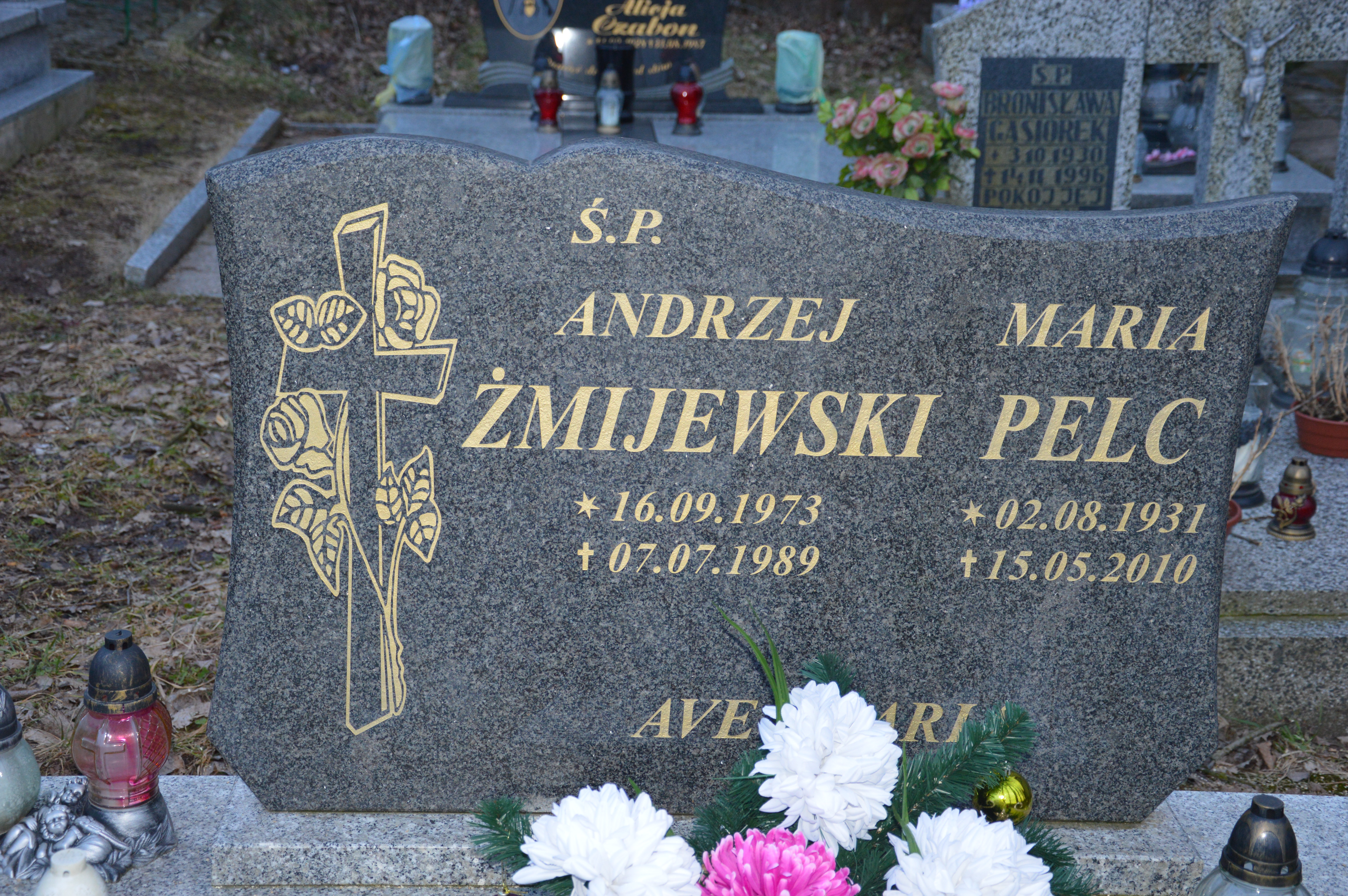 Andrzej Żmijewski 1973 Głuszyca - Grobonet - Wyszukiwarka osób pochowanych