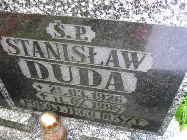 Stanisław Duda 1926 Głuszyca - Grobonet - Wyszukiwarka osób pochowanych