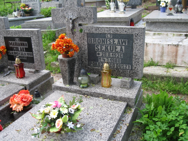 Grób Bronisław Sekuła