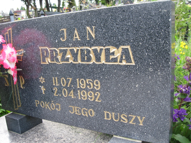 Jan Przybyła 1959 Głuszyca - Grobonet - Wyszukiwarka osób pochowanych