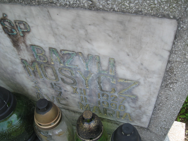 Bazyli Mosycz 1927 Głuszyca - Grobonet - Wyszukiwarka osób pochowanych
