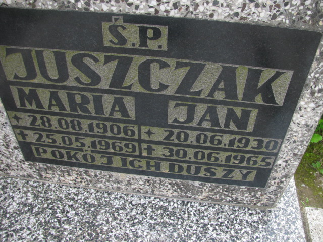 Maria Juszczak 1906 Głuszyca - Grobonet - Wyszukiwarka osób pochowanych