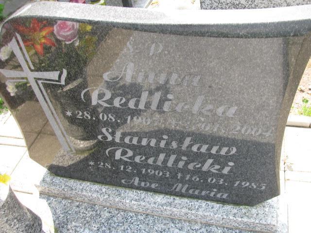 Anna Redlicka 1907 Głuszyca - Grobonet - Wyszukiwarka osób pochowanych