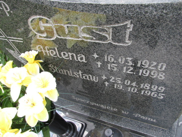 Helena Gust 1920 Głuszyca - Grobonet - Wyszukiwarka osób pochowanych