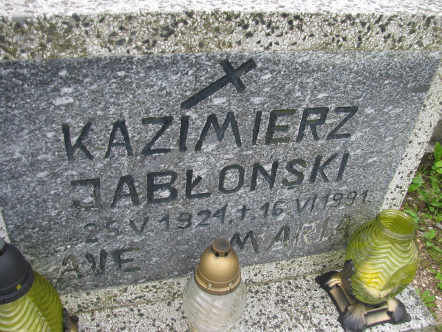 Kazimierz Jabłoński 1924 Głuszyca - Grobonet - Wyszukiwarka osób pochowanych