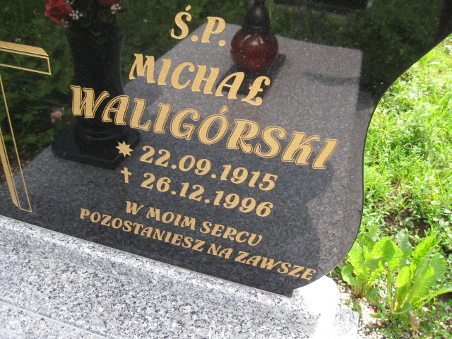 Michał Waligórski 1915 Głuszyca - Grobonet - Wyszukiwarka osób pochowanych