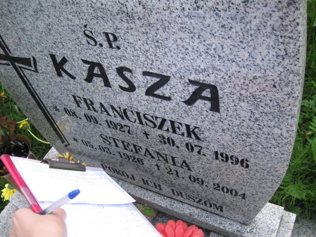 Stefania Kasza 1926 Głuszyca - Grobonet - Wyszukiwarka osób pochowanych