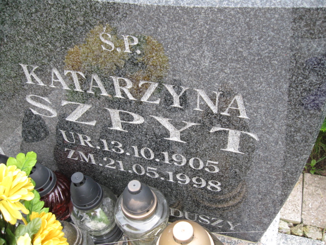 Katarzyna Szpyt 1905 Głuszyca - Grobonet - Wyszukiwarka osób pochowanych