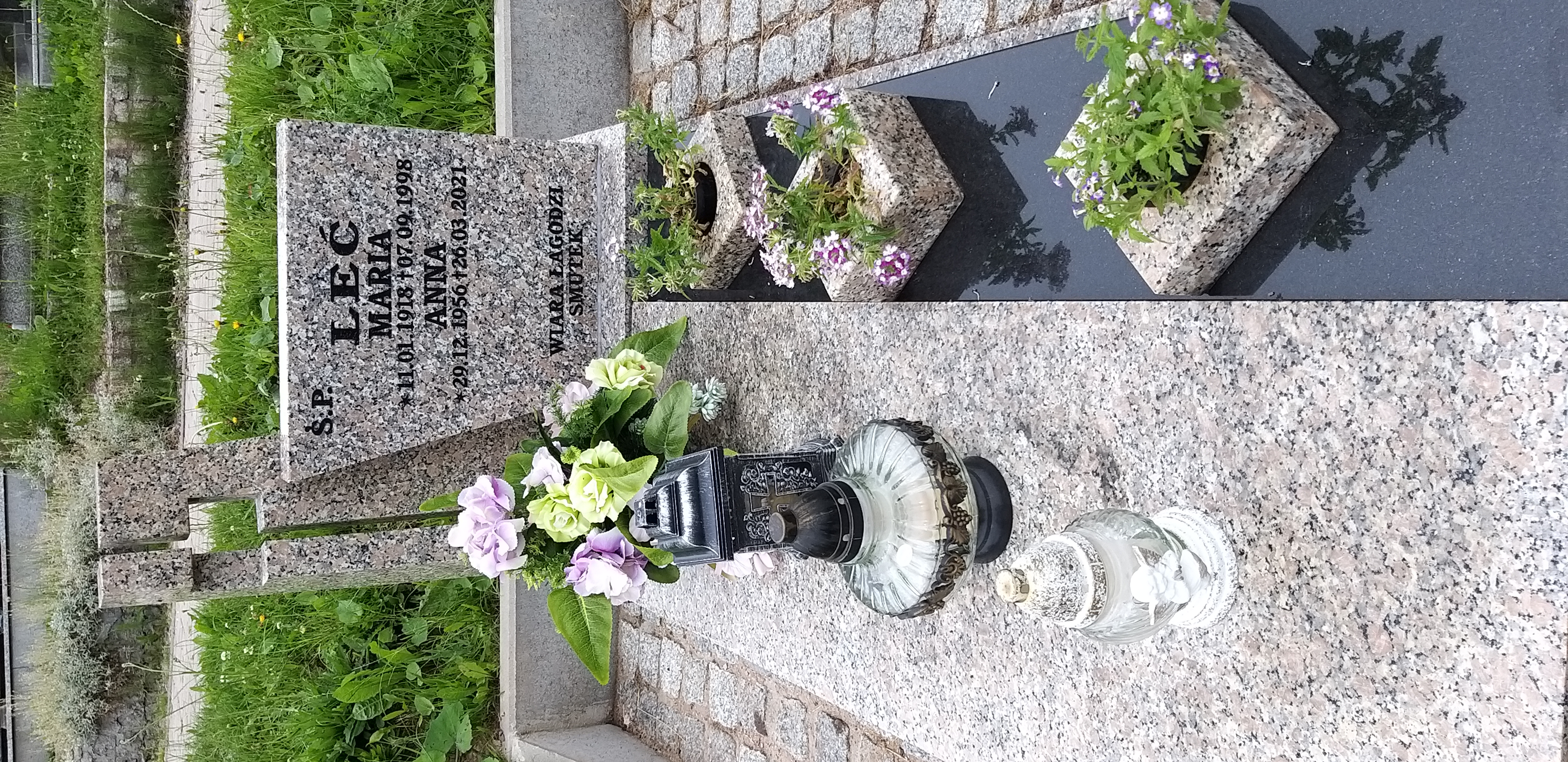 Grób Maria Leć