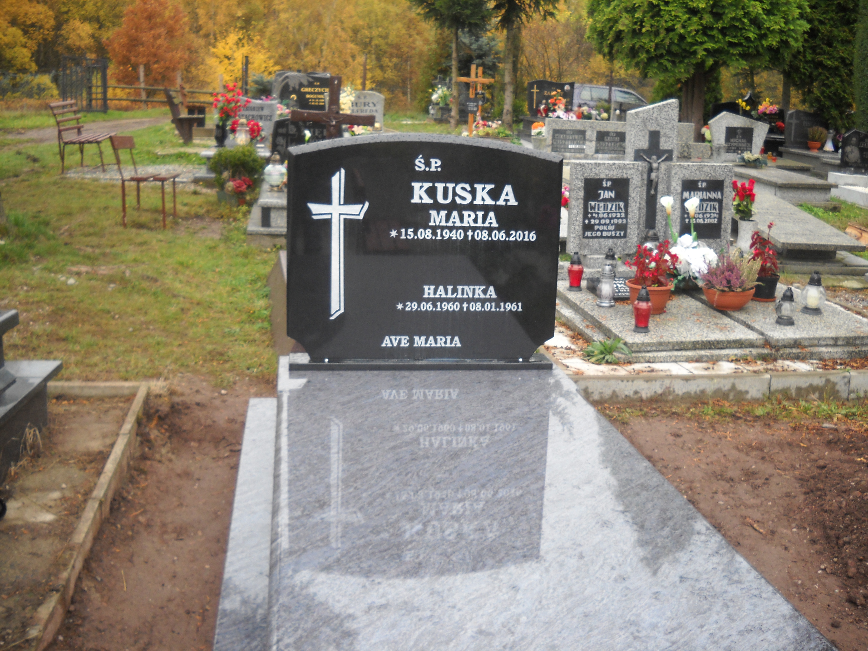 Maria Kuska 1940 Głuszyca - Grobonet - Wyszukiwarka osób pochowanych