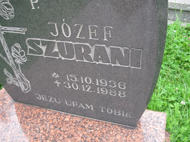 Zofia SZURANI 1940 Głuszyca - Grobonet - Wyszukiwarka osób pochowanych