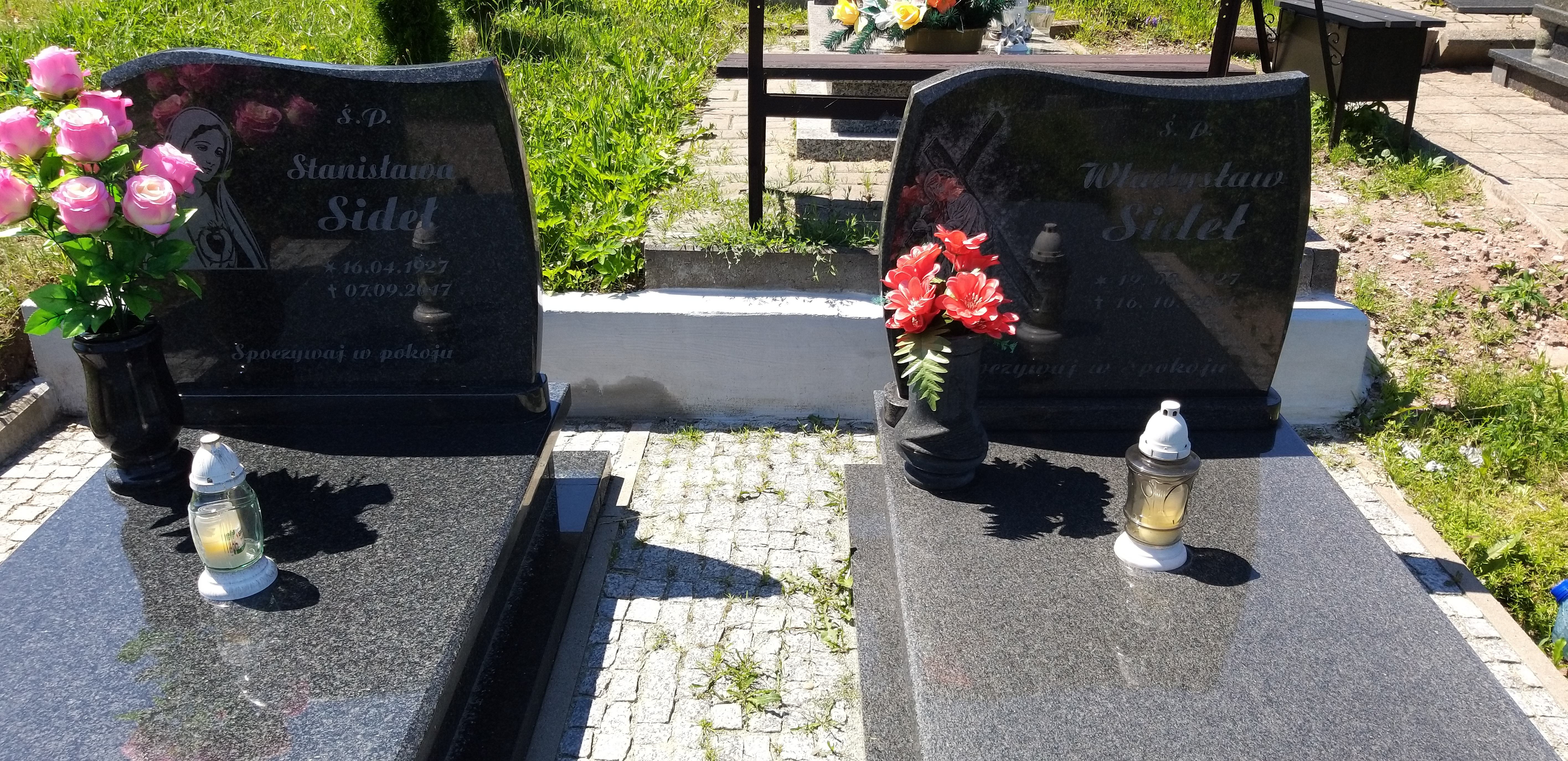 Grób Stanisława SIDEŁ