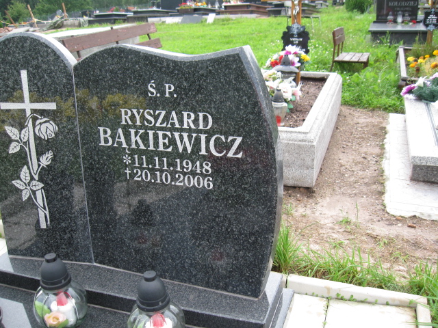 Ryszard Bąkiewicz 1948 Głuszyca - Grobonet - Wyszukiwarka osób pochowanych
