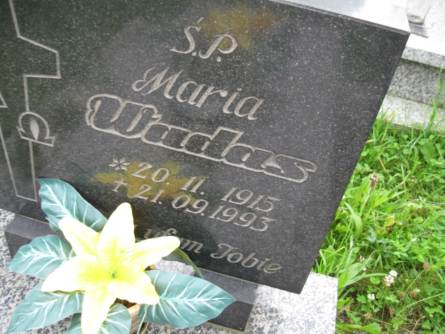 Maria Wadas 1915 Głuszyca - Grobonet - Wyszukiwarka osób pochowanych